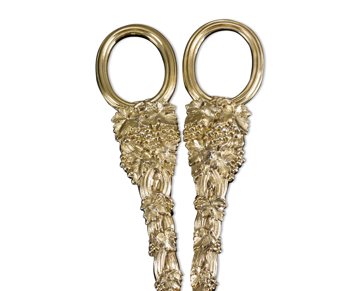 Paul Storr Silver-Gilt Grape Shears