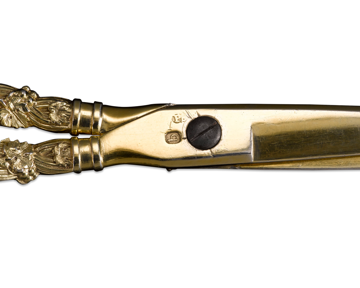 Paul Storr Silver-Gilt Grape Shears