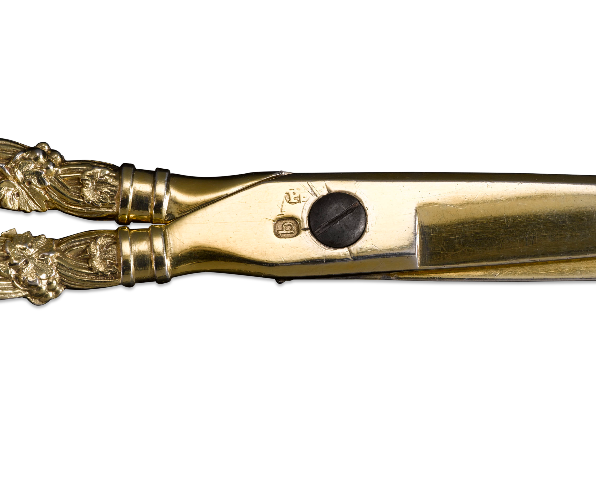 Paul Storr Silver-Gilt Grape Shears