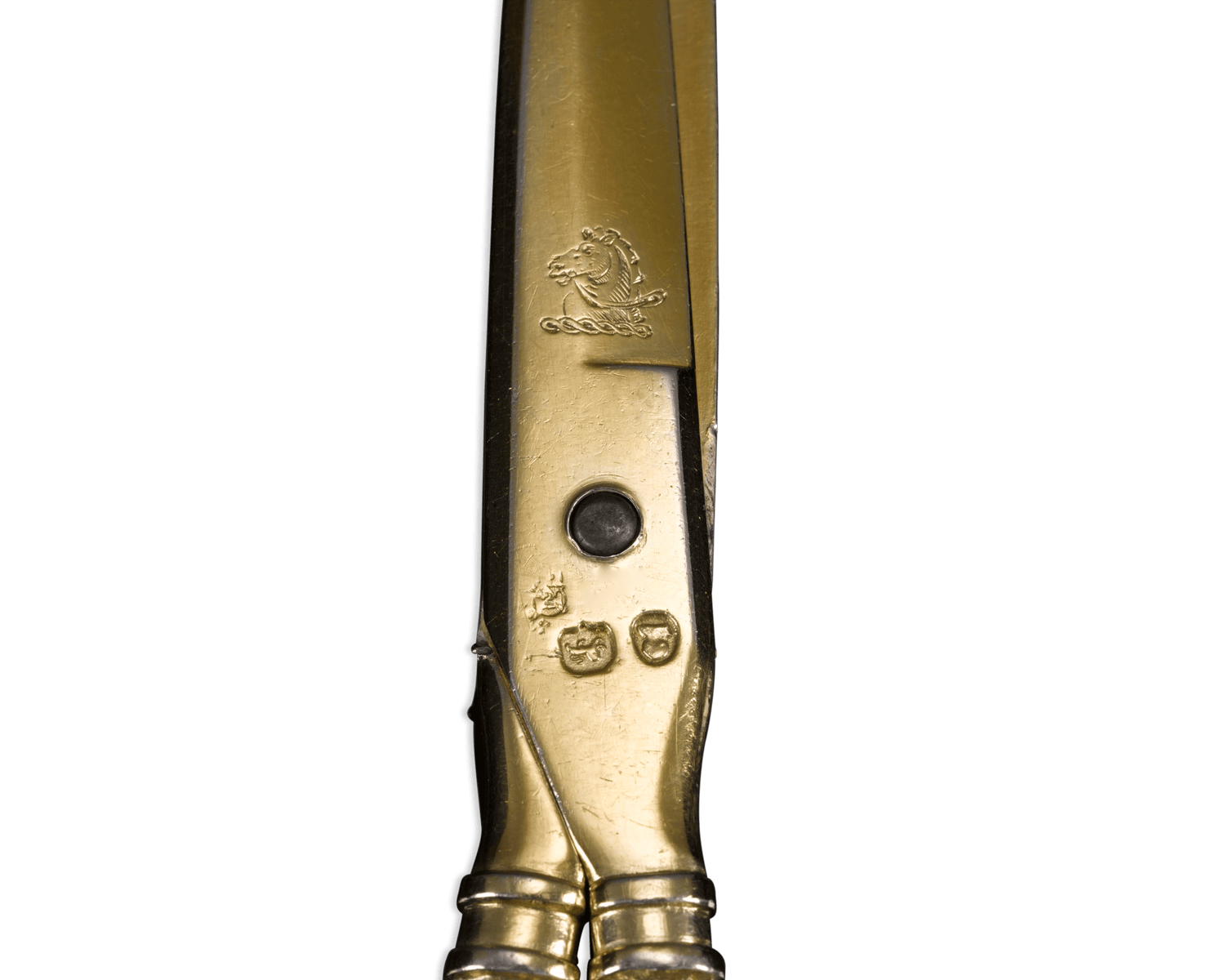 Paul Storr Silver-Gilt Grape Shears