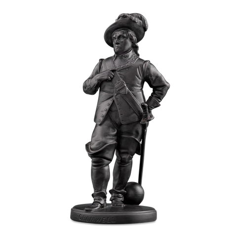 Wedgwood Black Basalt Statue of Oliver Cromwell