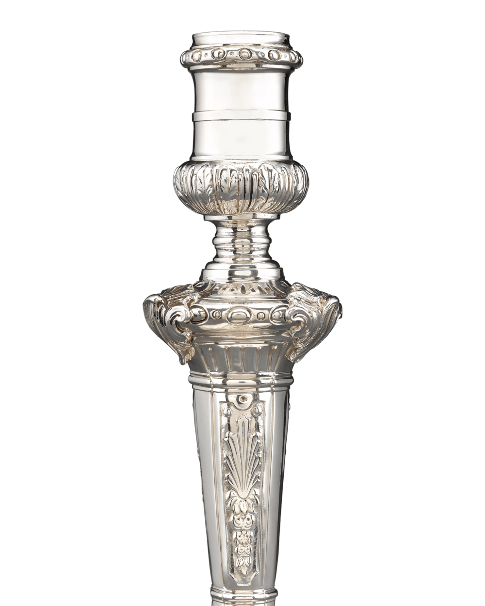 Hallmarks and a maker's mark are clearly visible