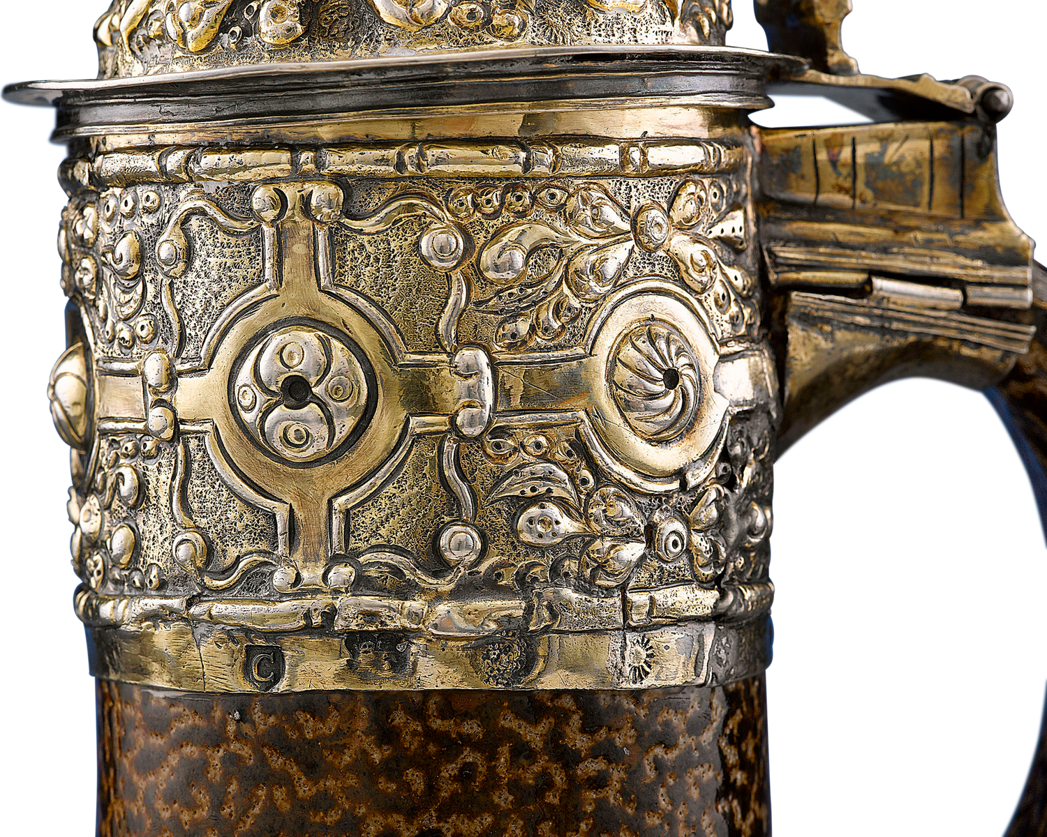 16th-Century Elizabethan Tigerware Jug