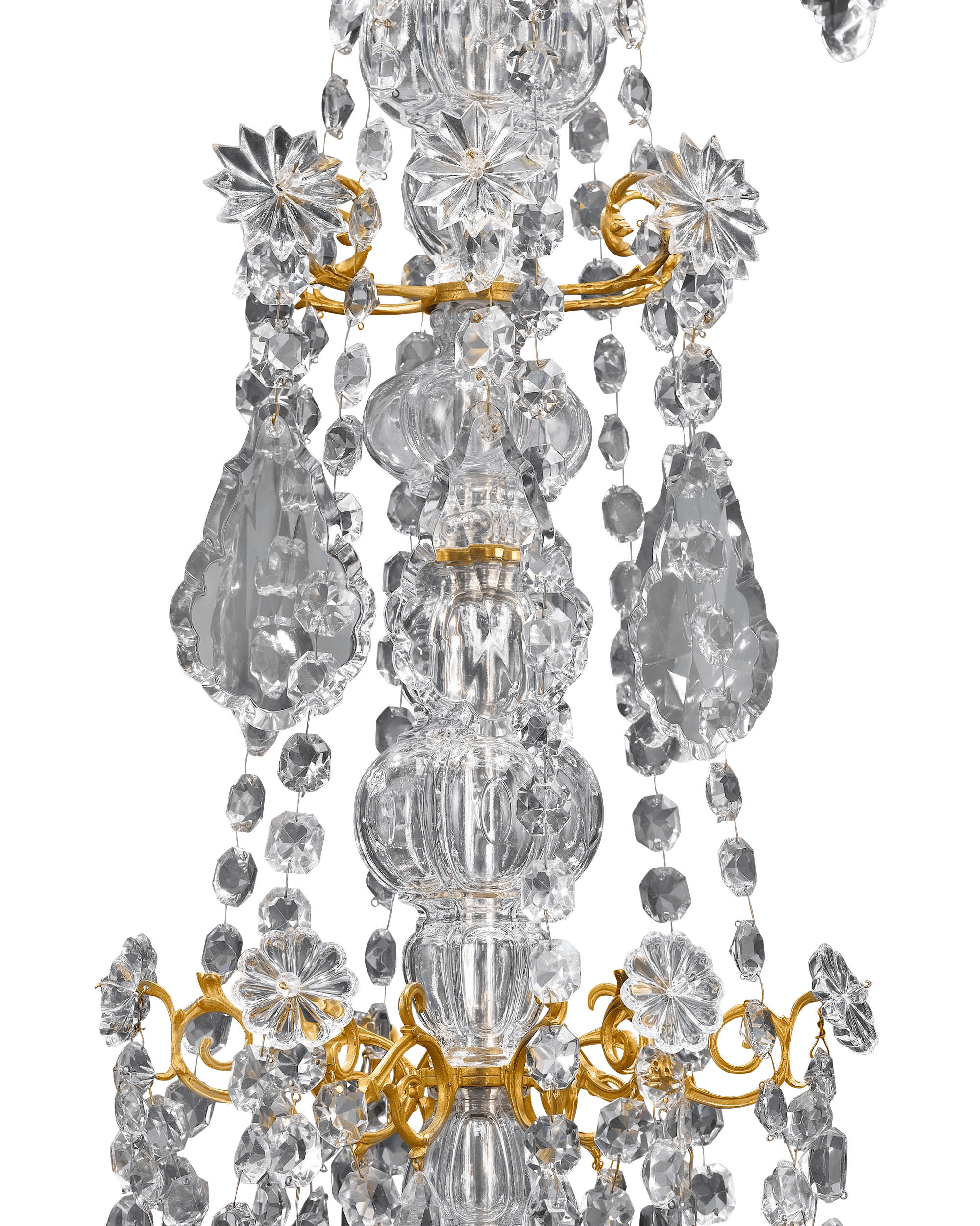 24-Light Baccarat Crystal Chandelier