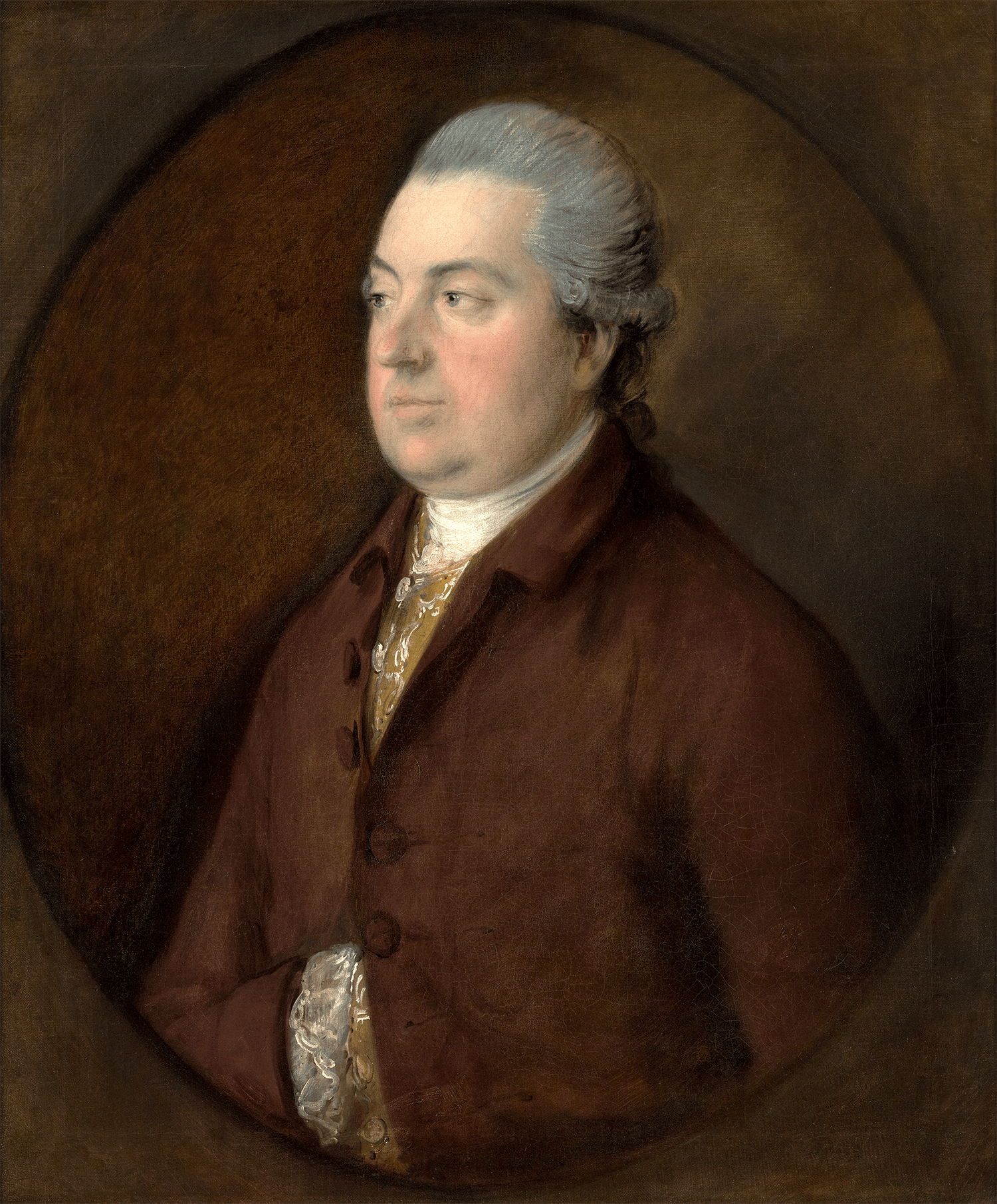 This excellent portrait by Thomas Gainsborough depicts Francis Bennett, a merchant of Bath