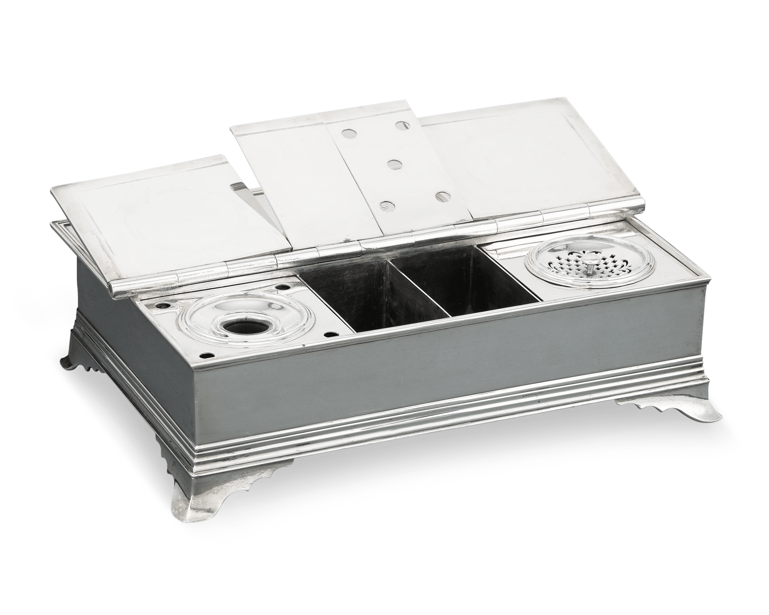 This inkwell provides everything needed to draft important correspondence