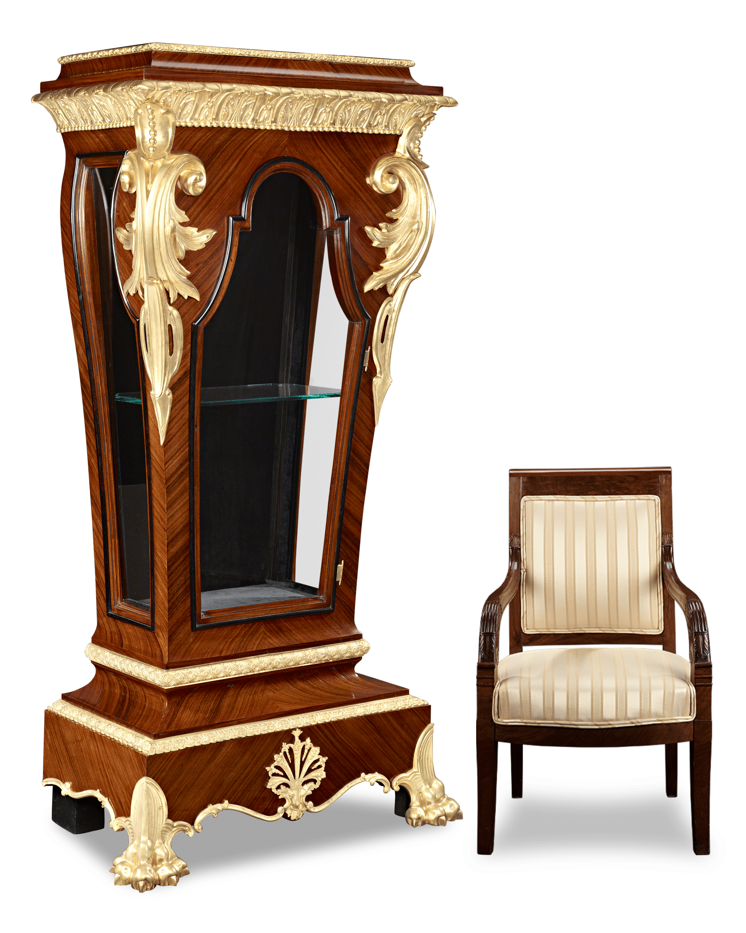 Louis XVI-Style Ormolu Pedestal