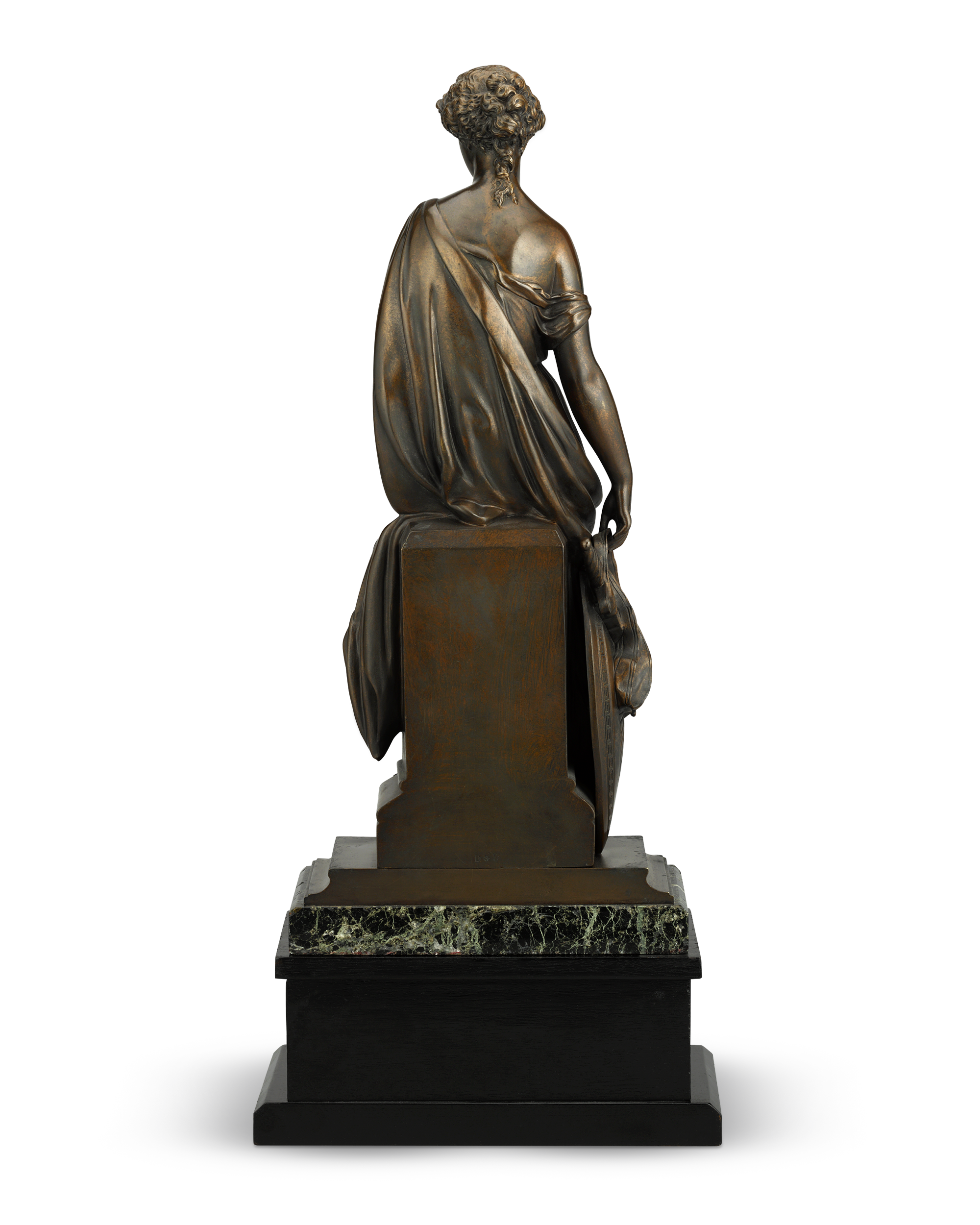 French Bronze Goddess by Emile Bruchon