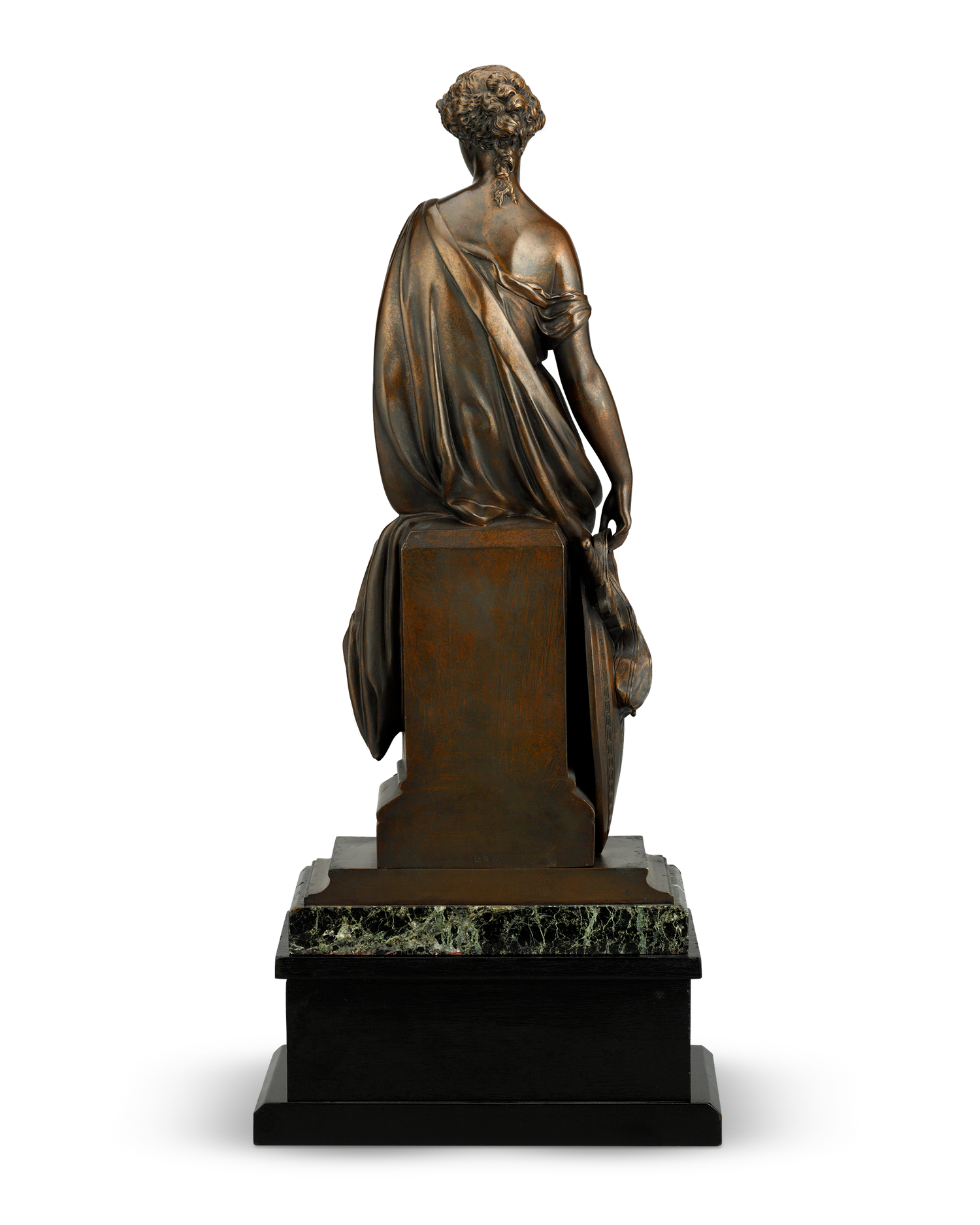 French Bronze Goddess by Emile Bruchon