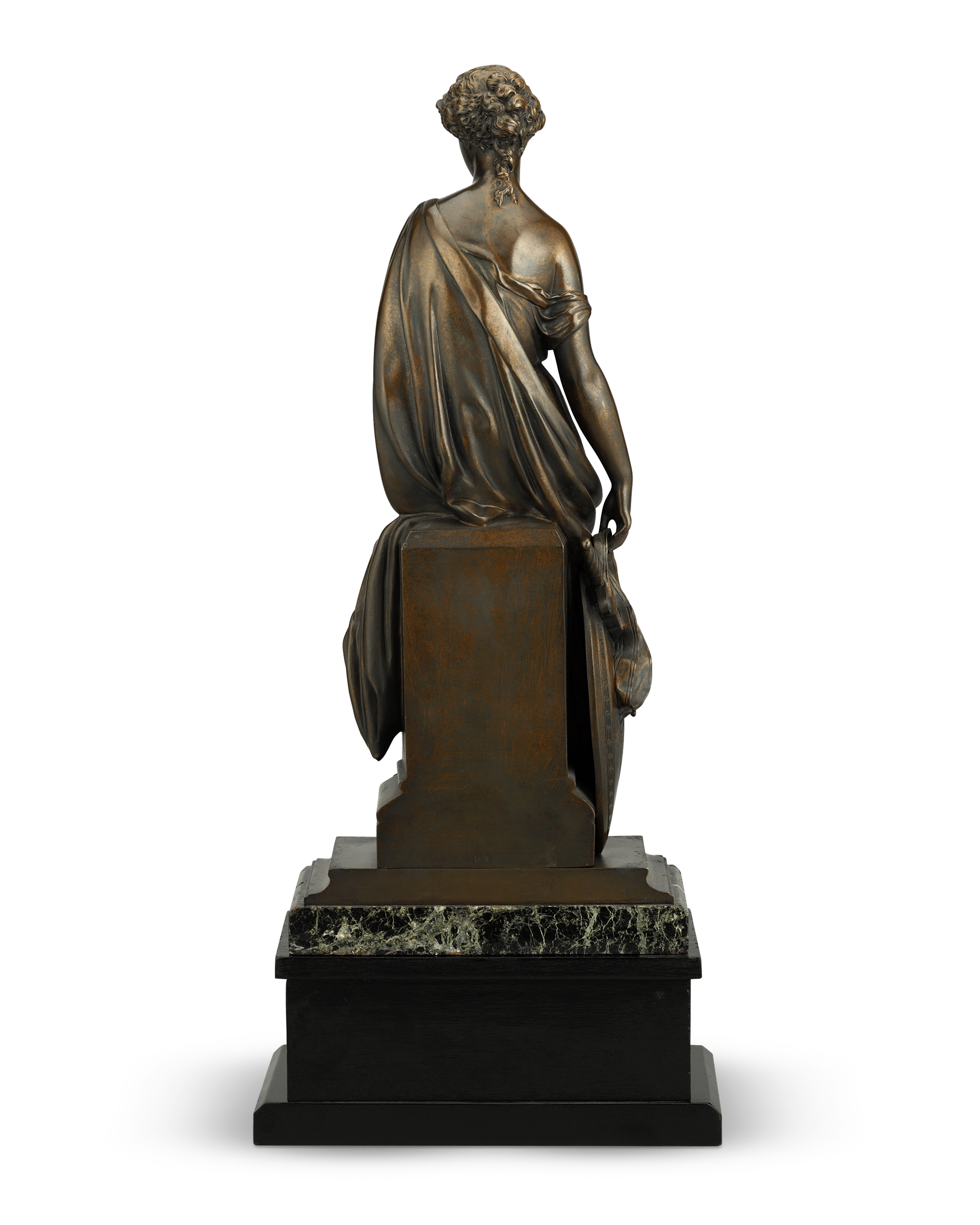 French Bronze Goddess by Emile Bruchon