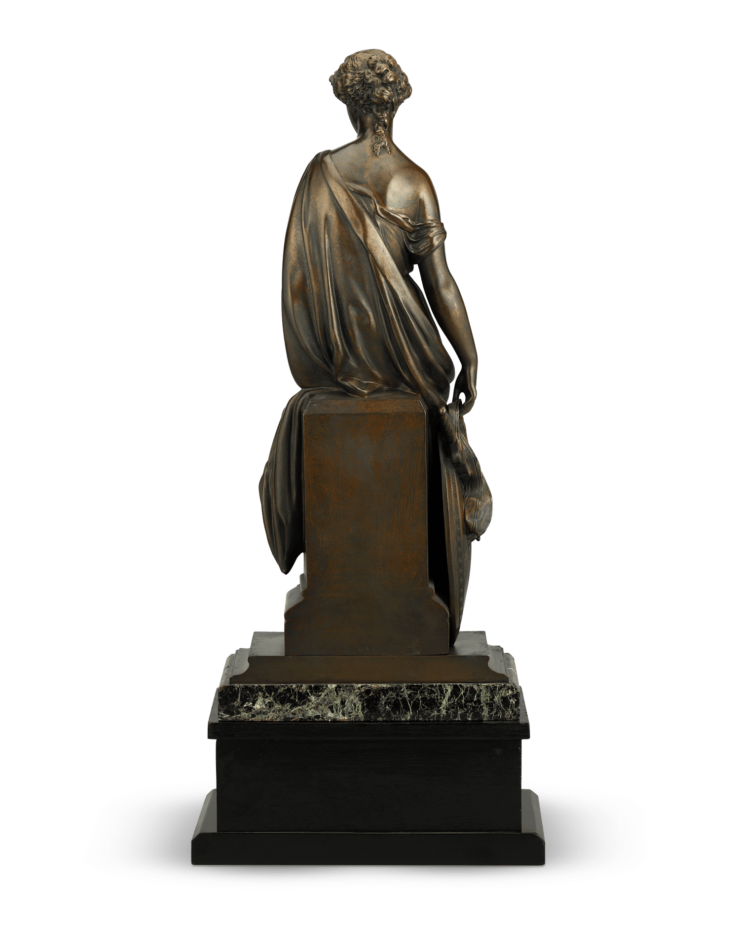 French Bronze Goddess by Emile Bruchon