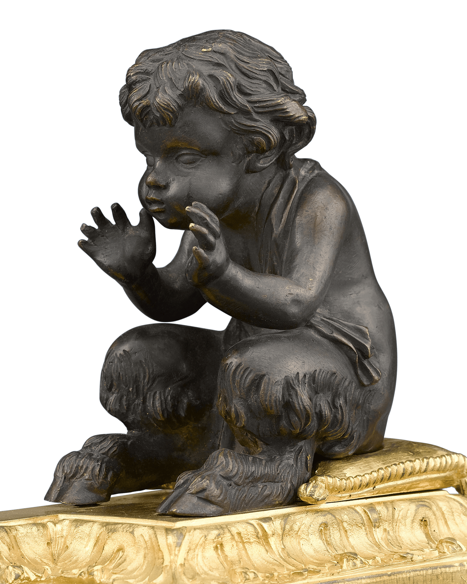 Louis XVI Bronze Chenets