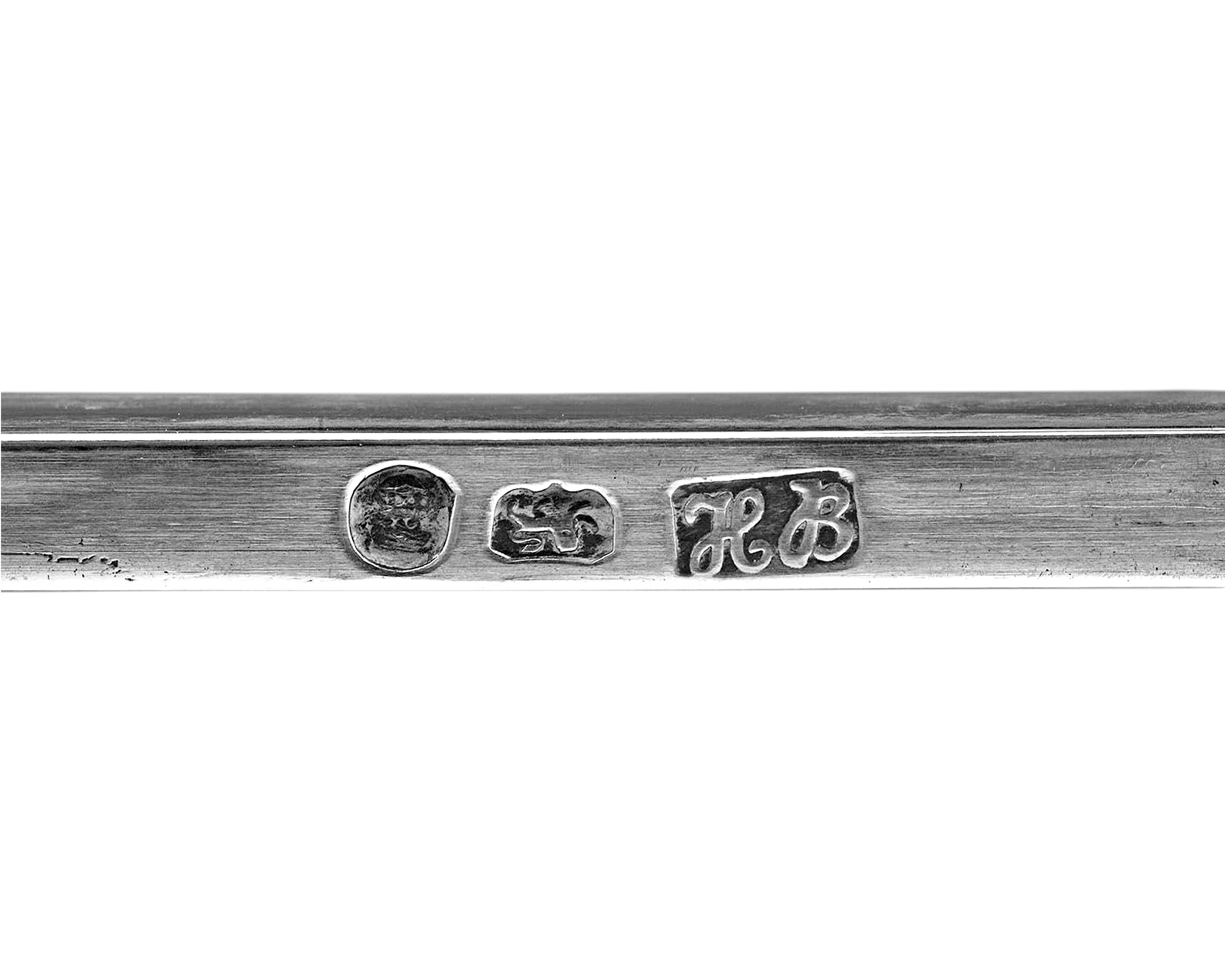 Hester Bateman Silver Dish Cross