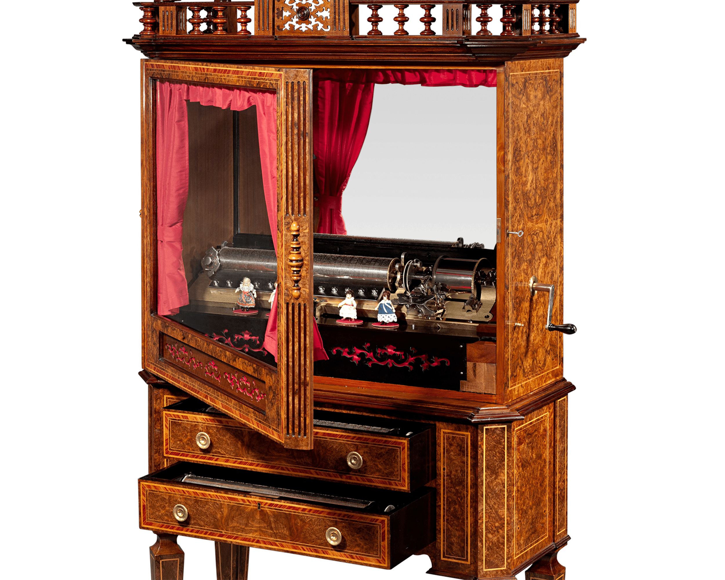 Mermod Fréres Station Cylinder Music Box
