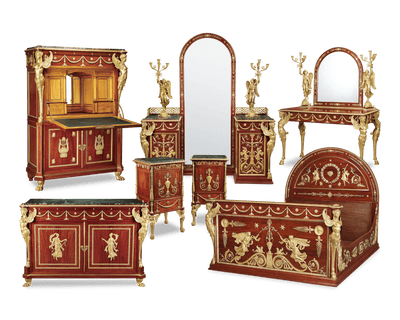 Egyptian Empire Bedroom Suite