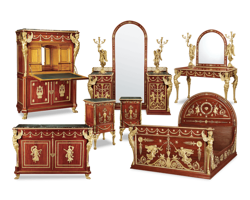 Egyptian Empire Bedroom Suite