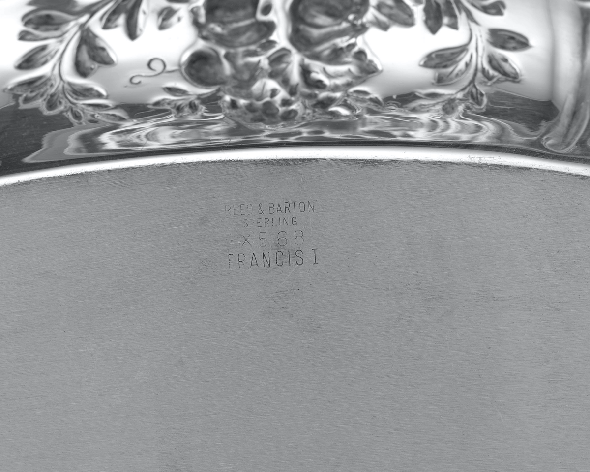 Antique Silver, Sterling Silver Platter, Reed & Barton, Francis I Antique Silver, Sterling Silver Platter, Reed & Barton, Francis I
