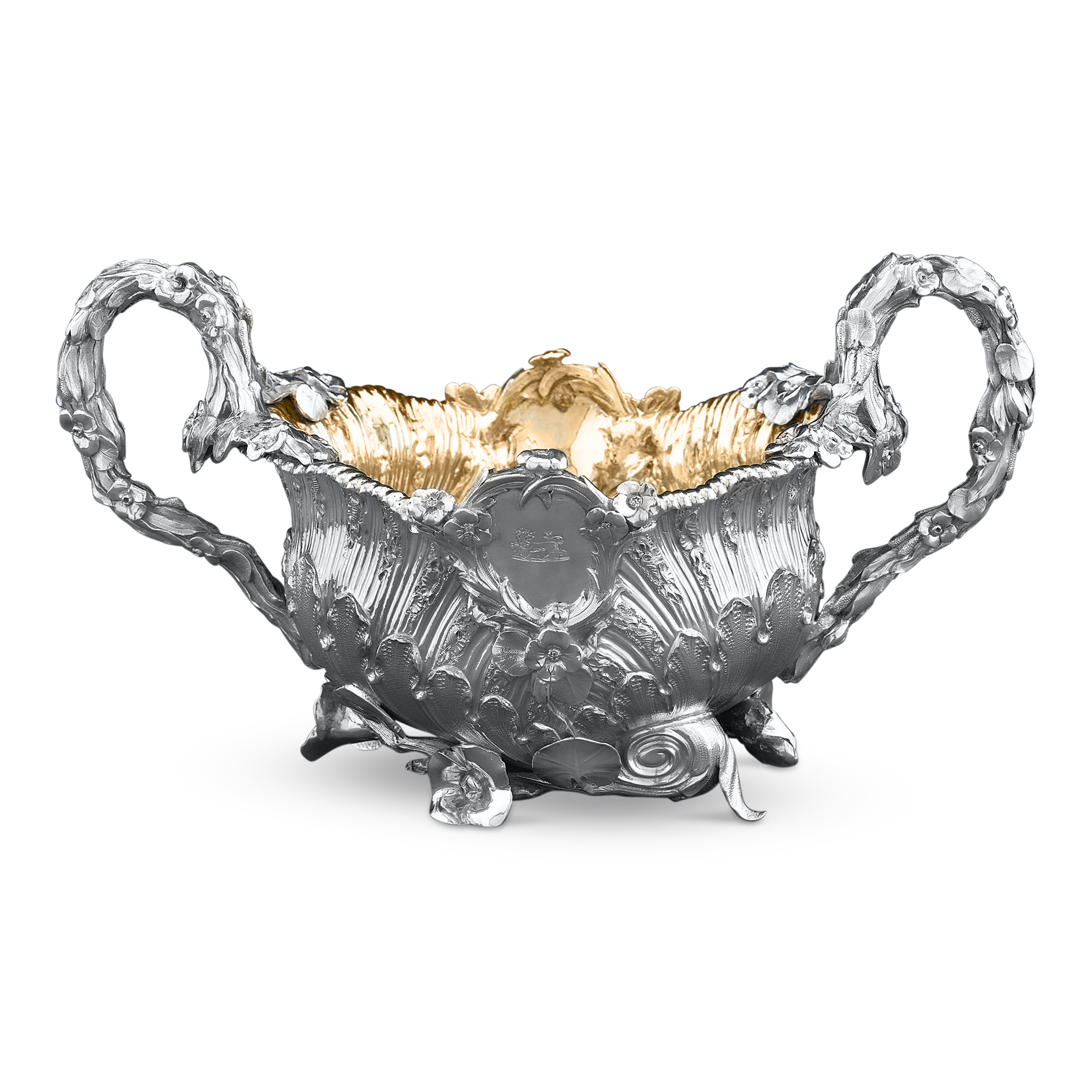 George IV Gilt Sugar Bowl