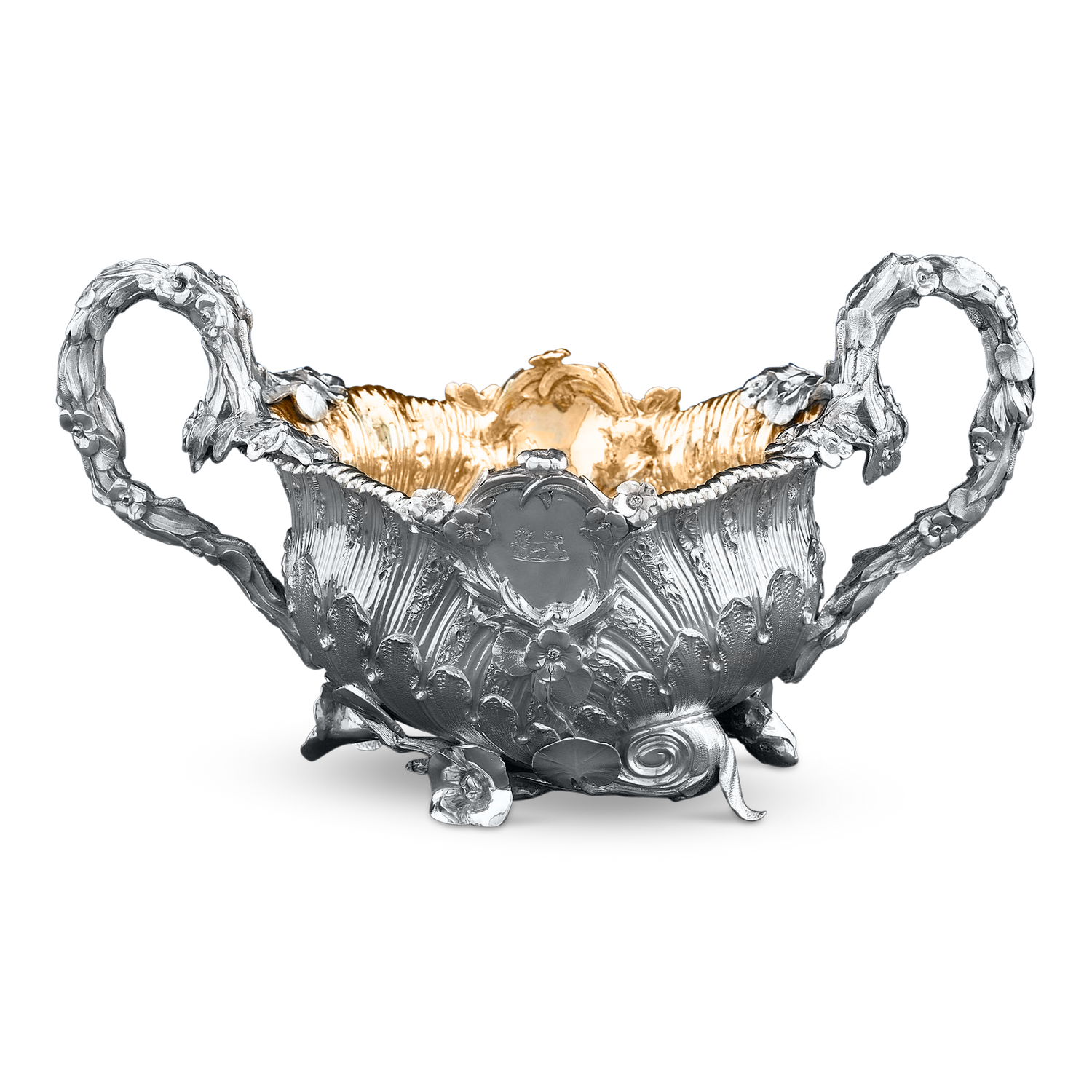 George IV Gilt Sugar Bowl