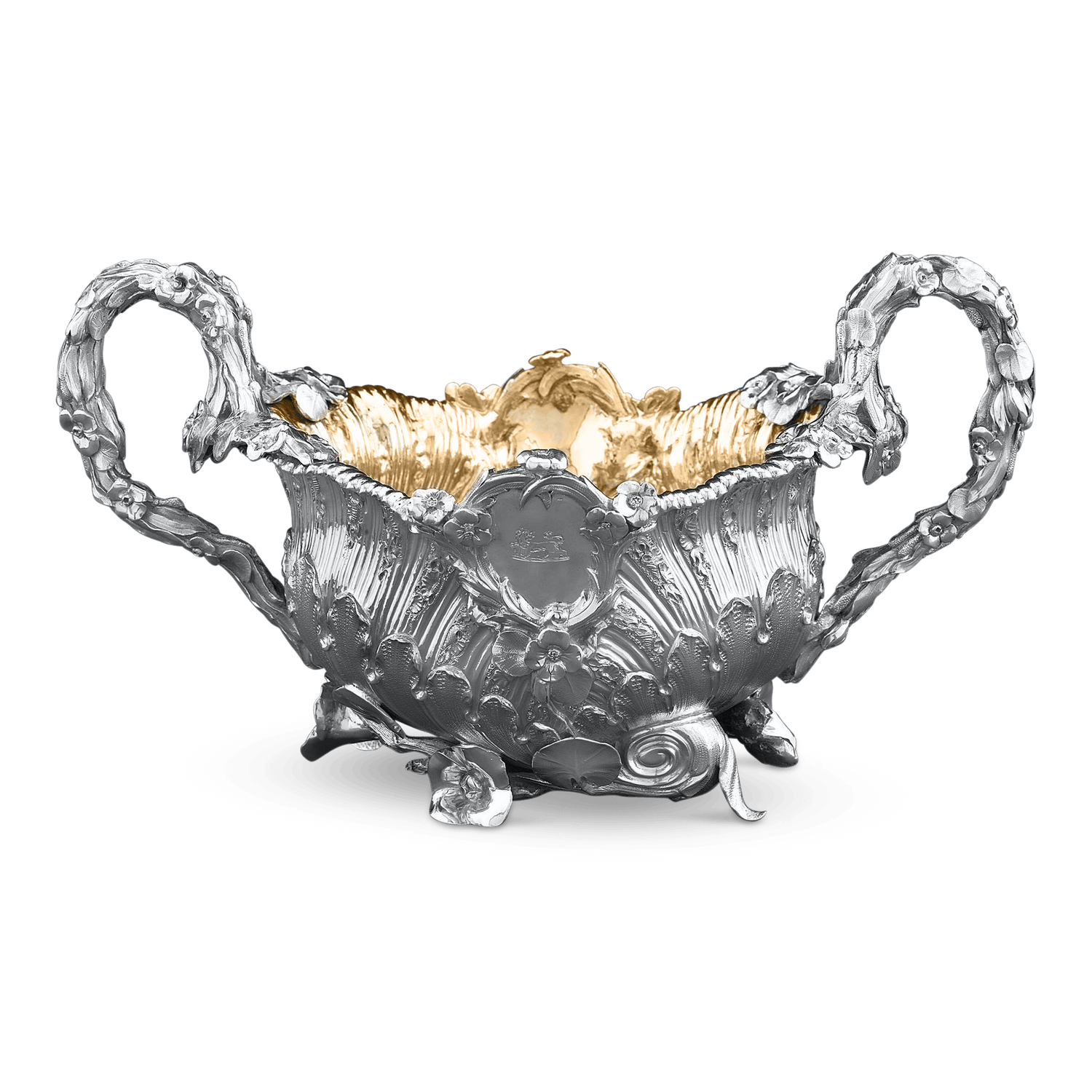 George IV Gilt Sugar Bowl