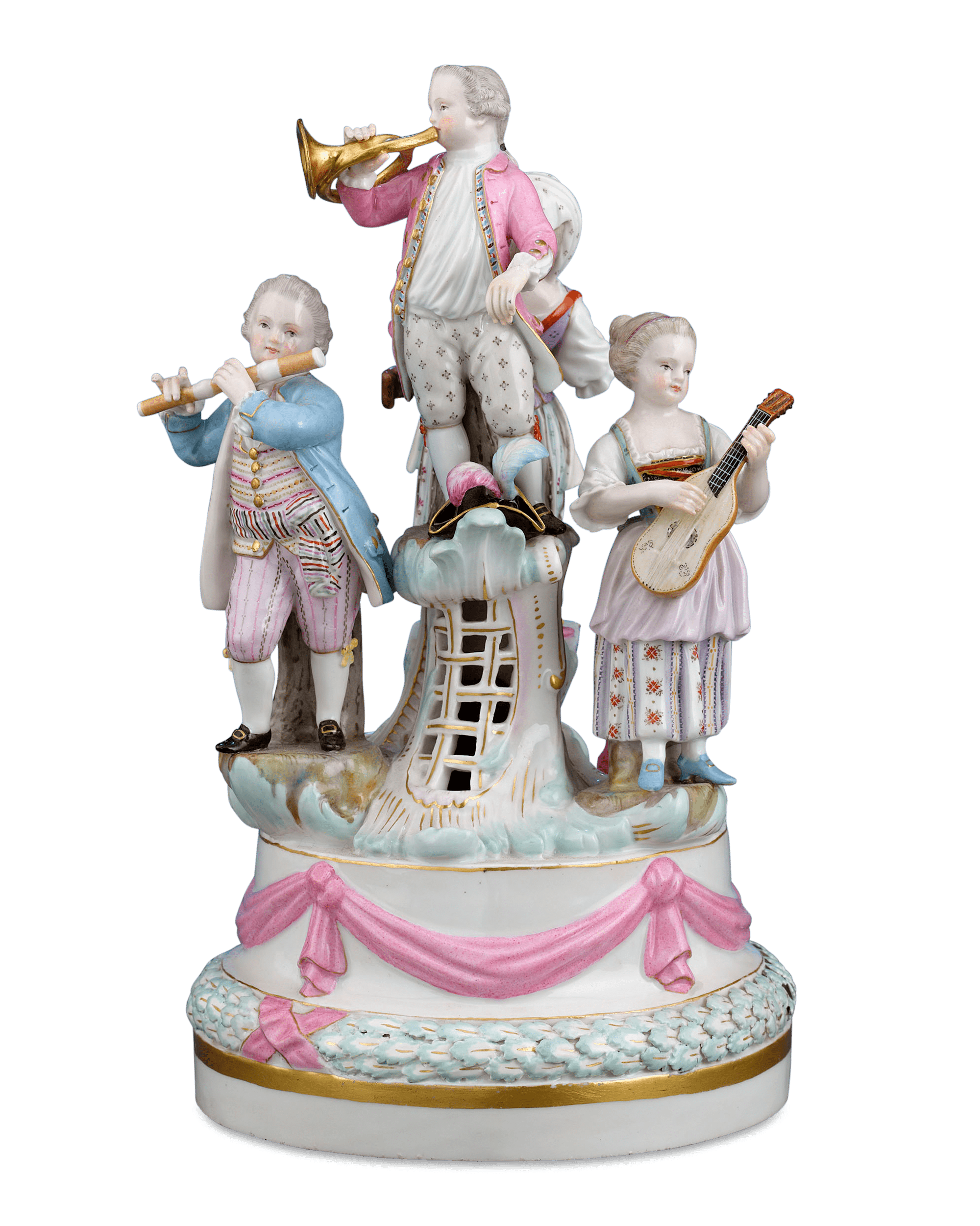 Meissen Porcelain Revelry Groups