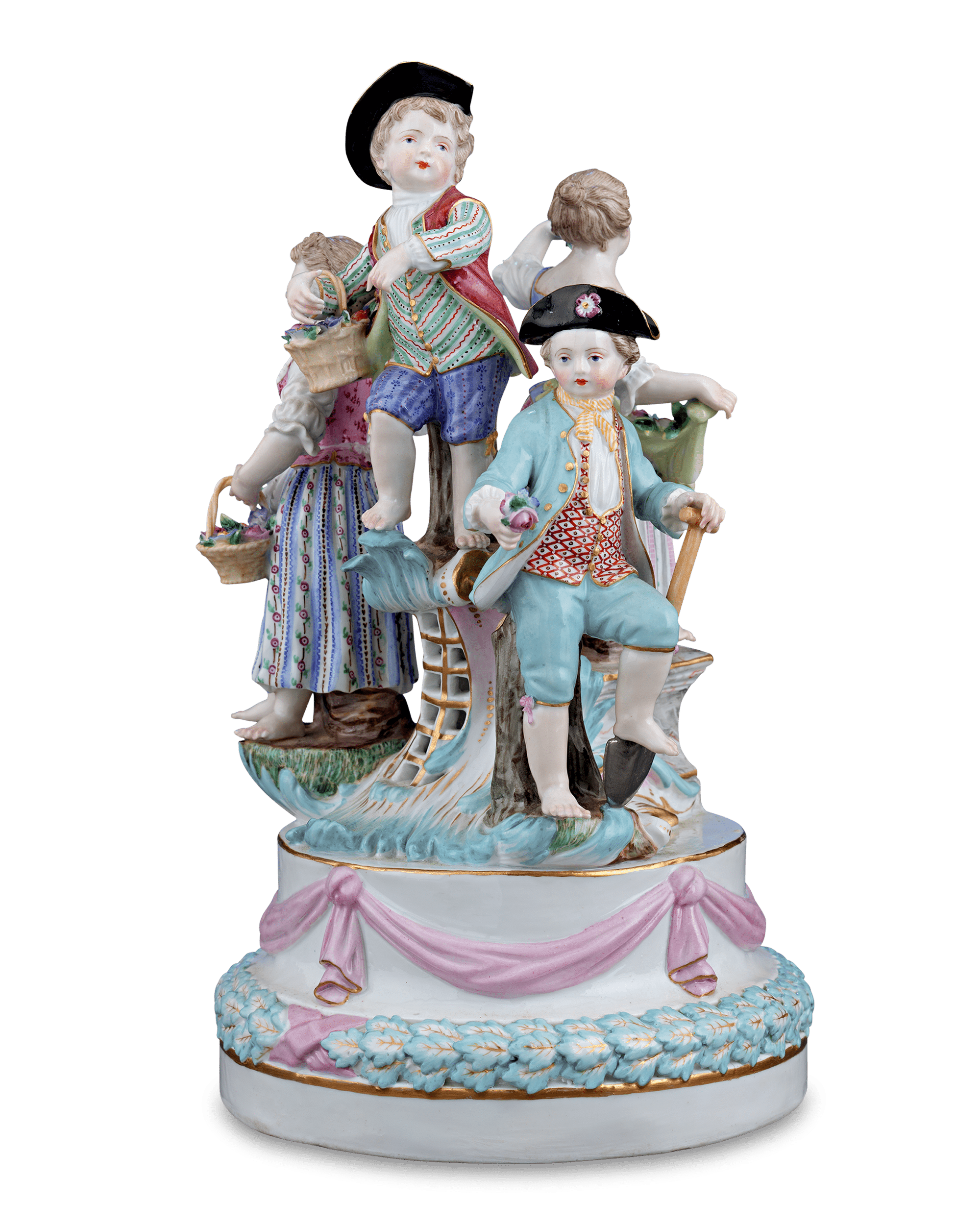 Meissen Porcelain Revelry Groups