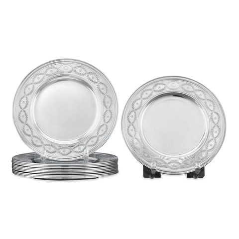 Tiffany Winthrop Silver Bread & Butter Plates