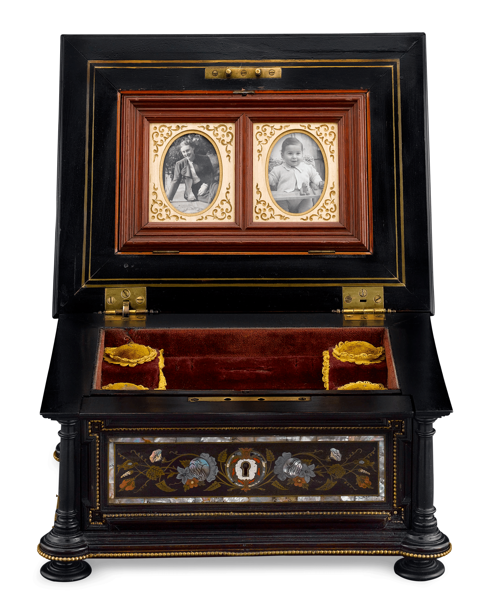 Musical Jewelry and Sewing Casket