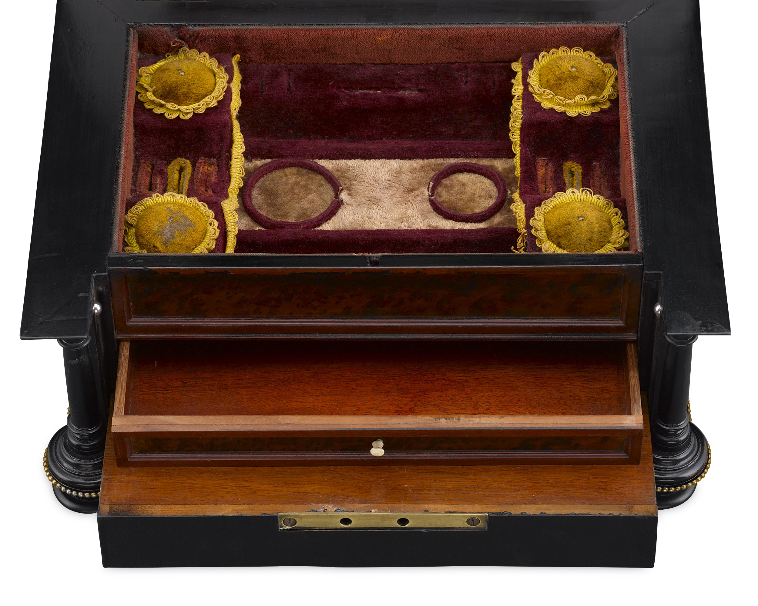 Musical Jewelry and Sewing Casket