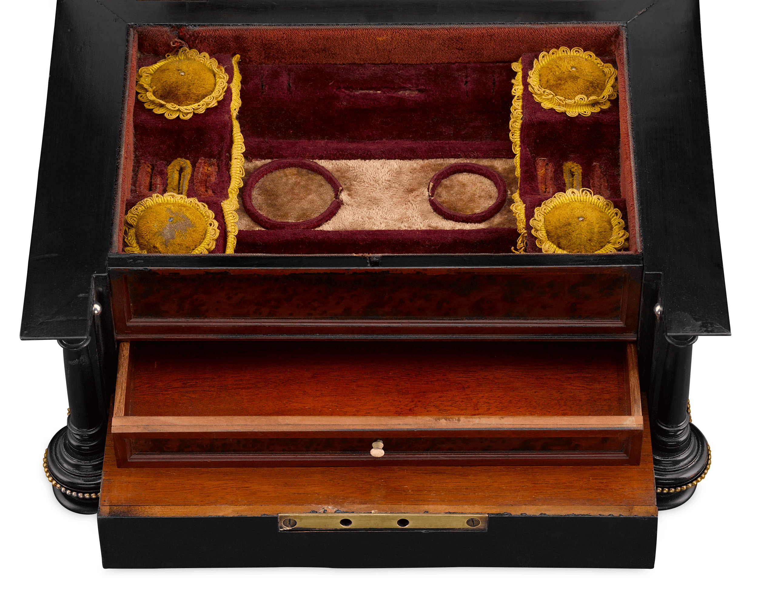 Musical Jewelry and Sewing Casket