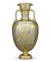 This magnificent Victorian silver urn exhibits exceptional parcel-gilding