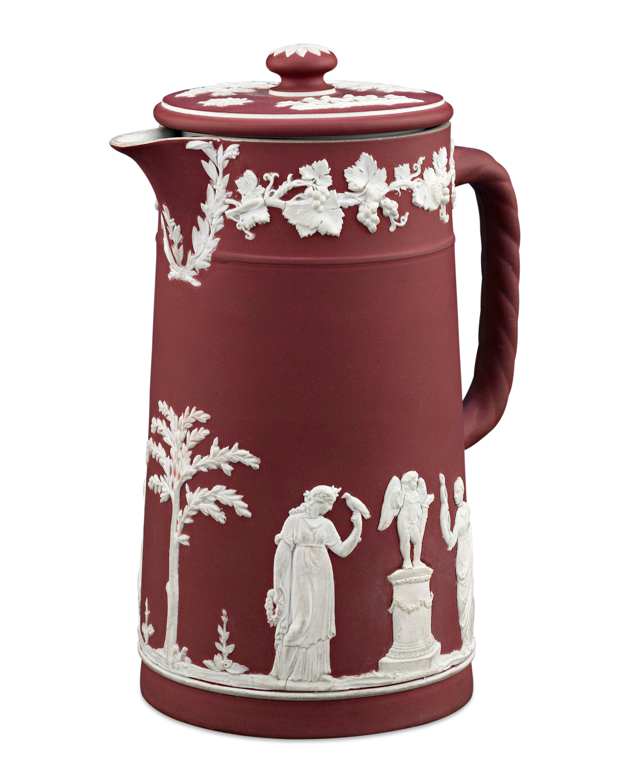 Wedgwood Crimson Covered Jug