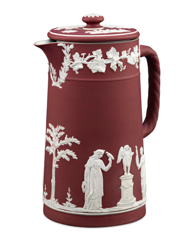 Wedgwood Crimson Covered Jug