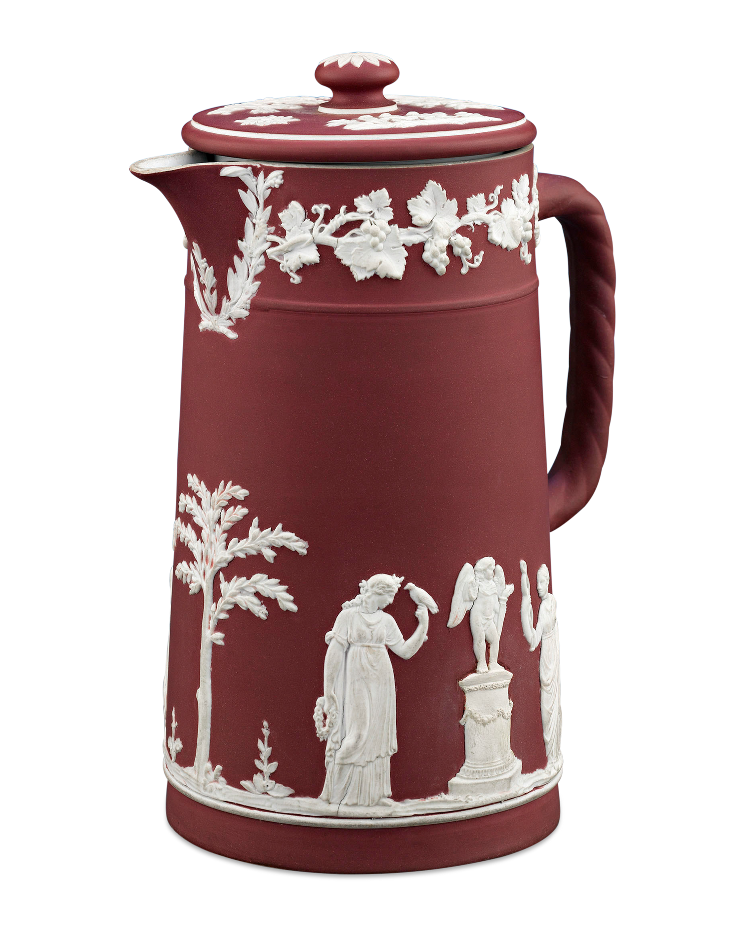 Wedgwood Crimson Covered Jug