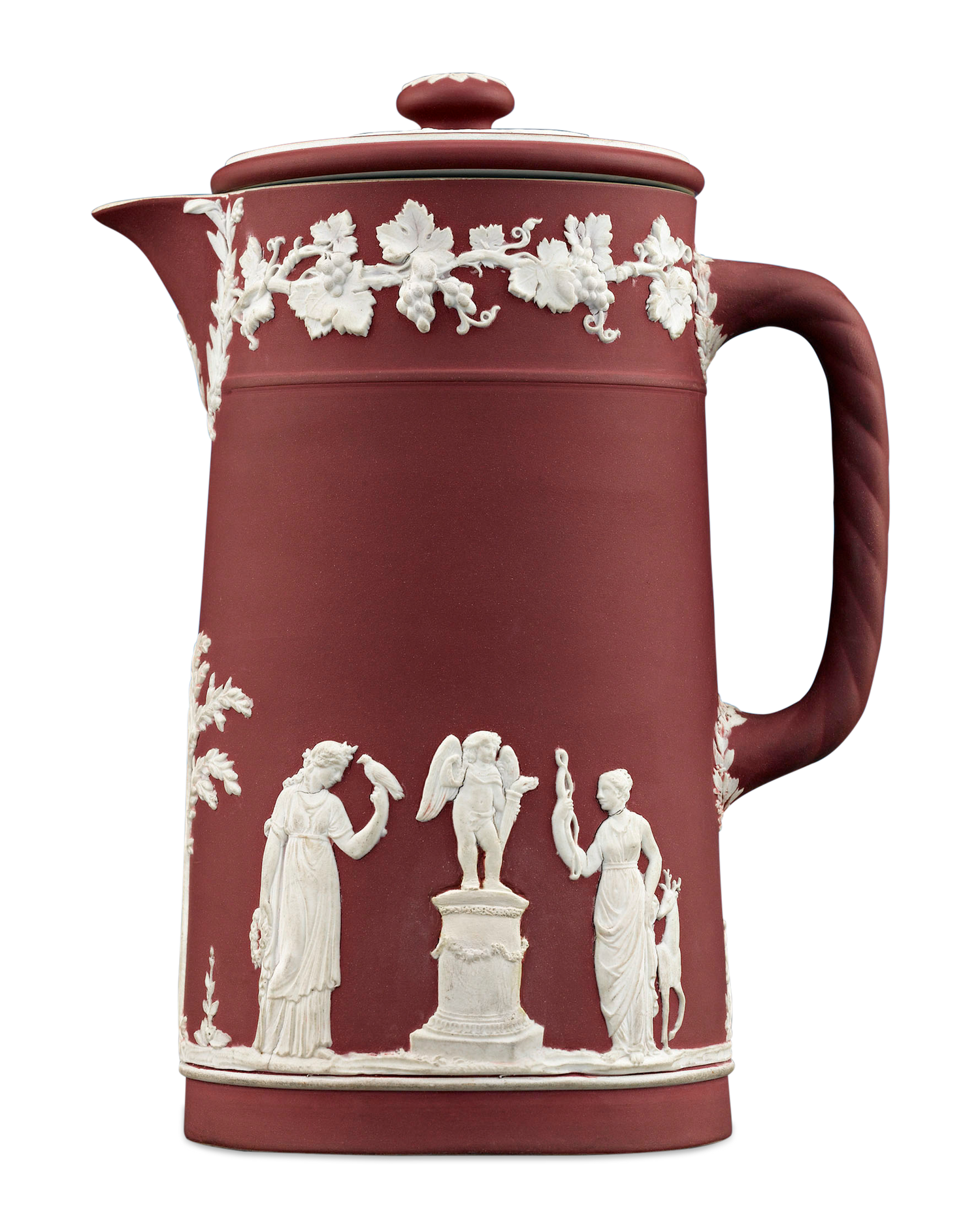 Wedgwood Crimson Covered Jug