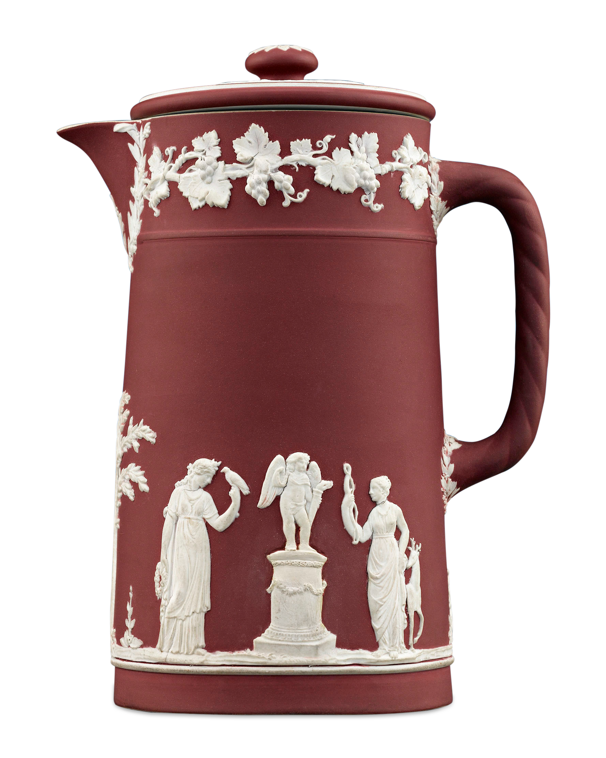 Wedgwood Crimson Covered Jug