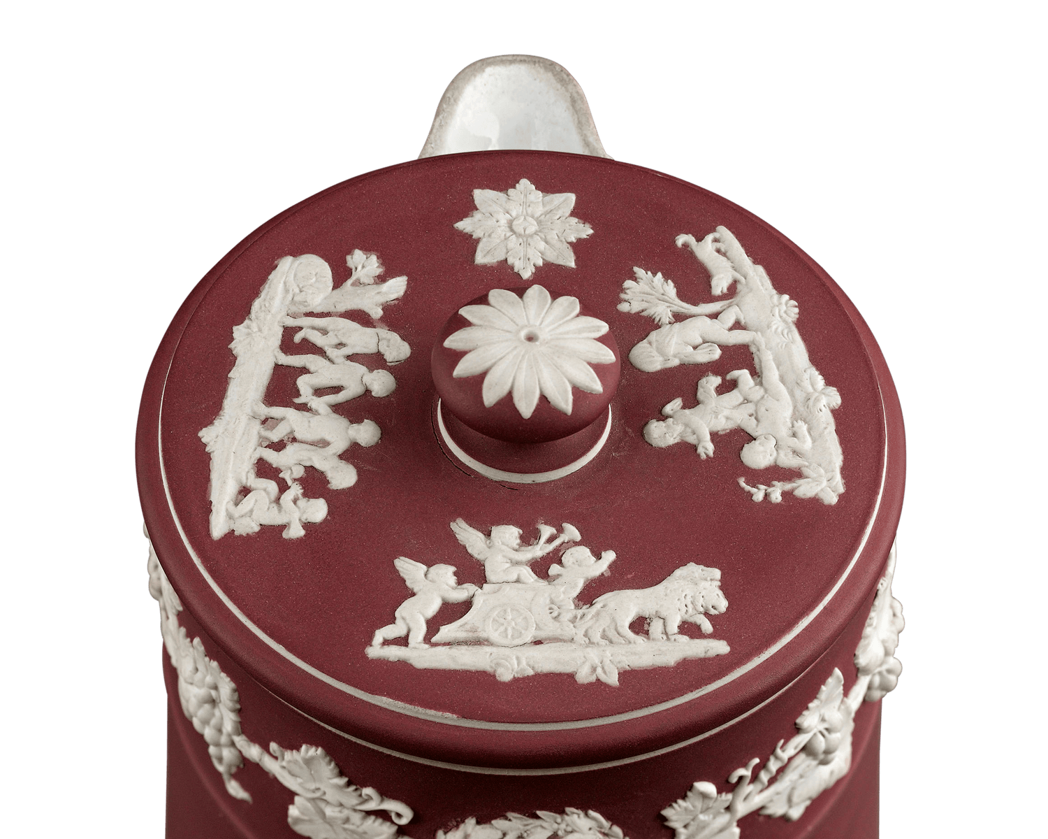 Wedgwood Crimson Covered Jug