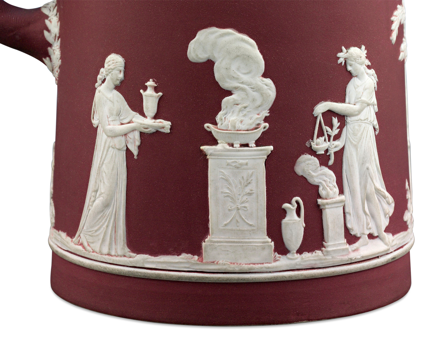 Wedgwood Crimson Covered Jug