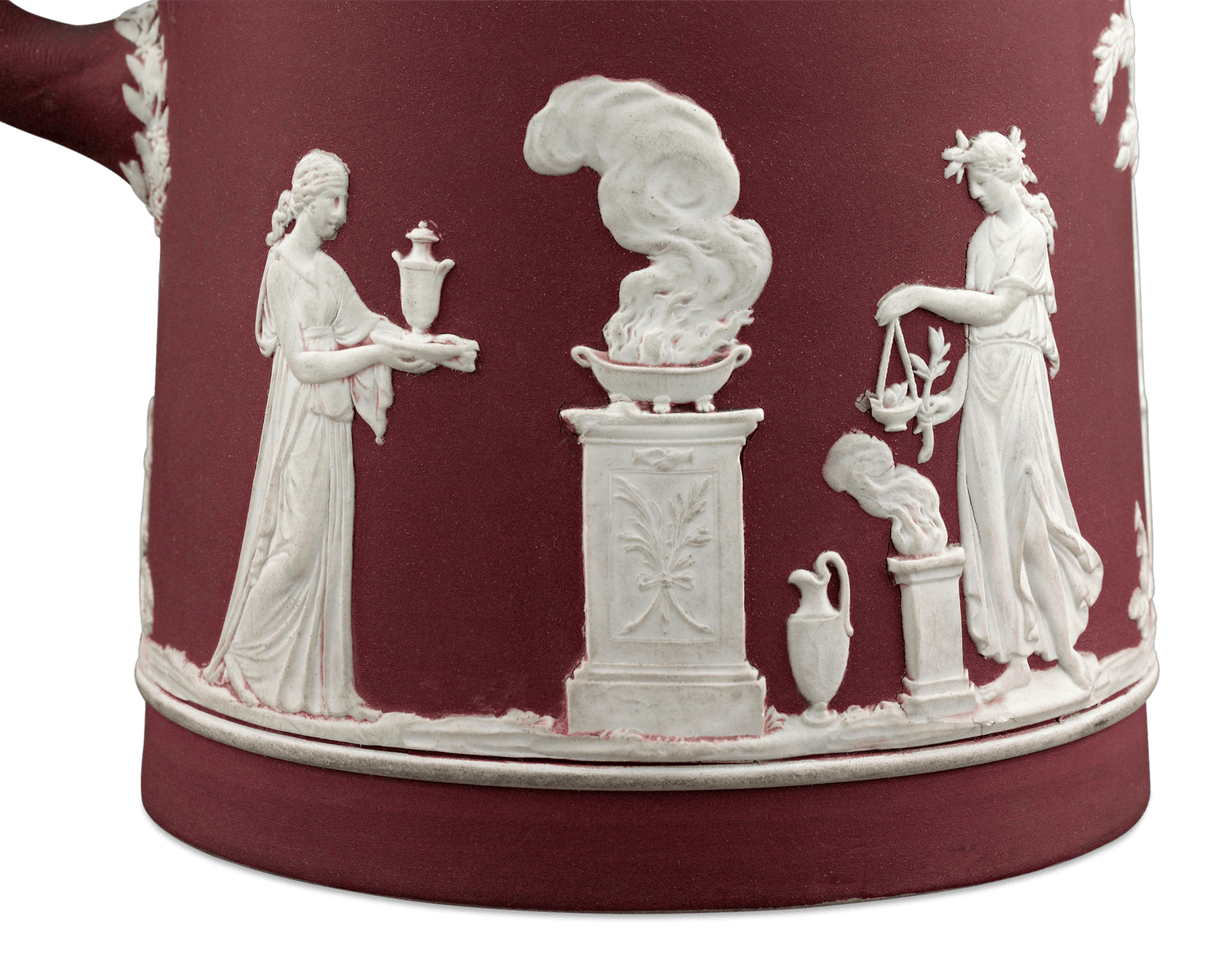 Wedgwood Crimson Covered Jug