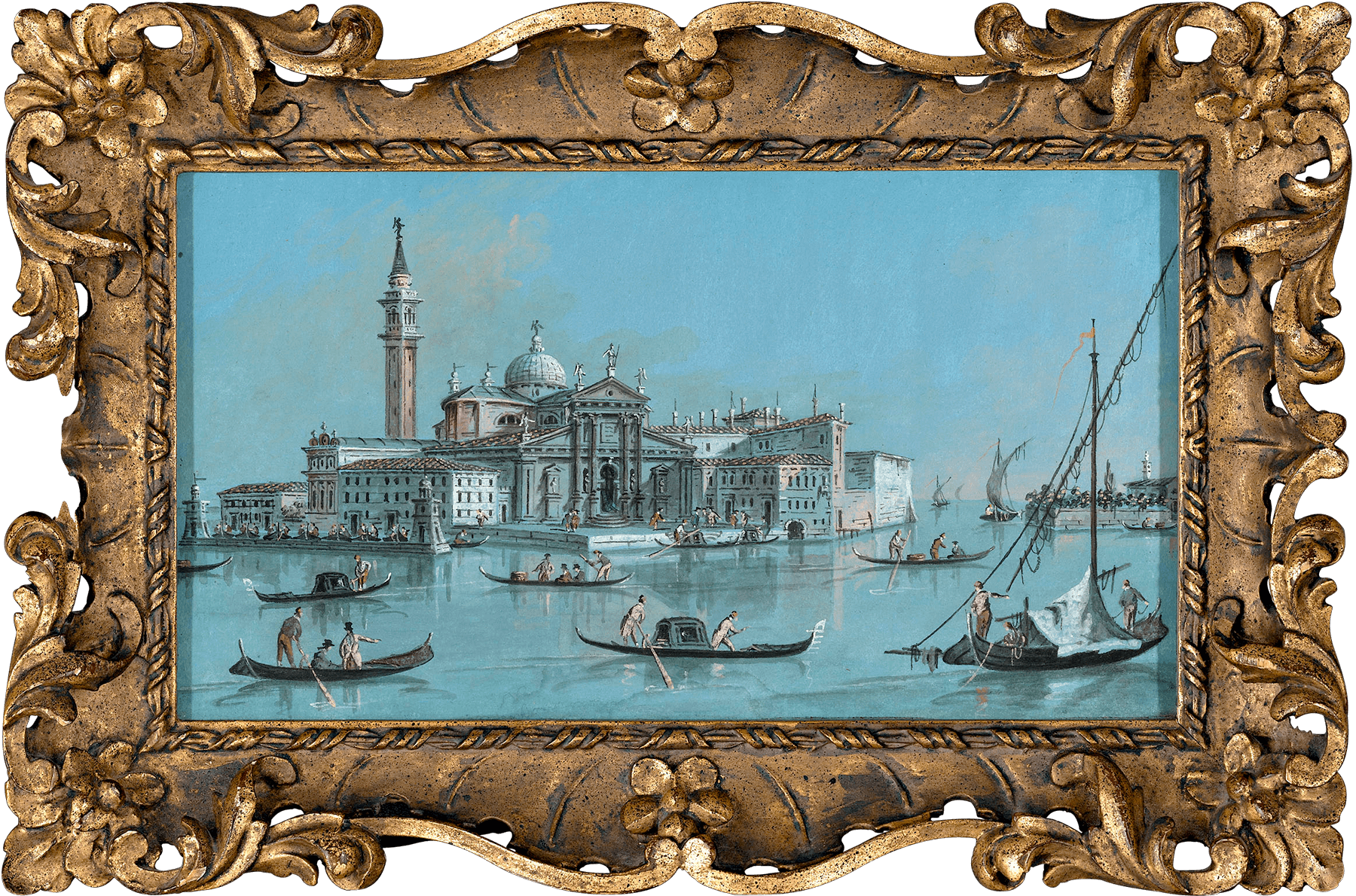 View of San Giorgio Maggiore by Giacomo Guardi