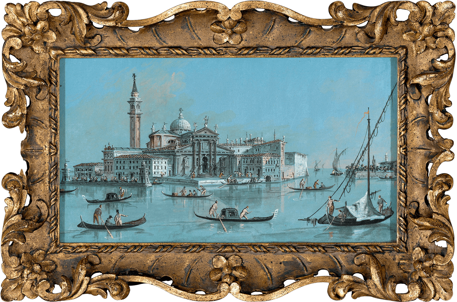 View of San Giorgio Maggiore by Giacomo Guardi