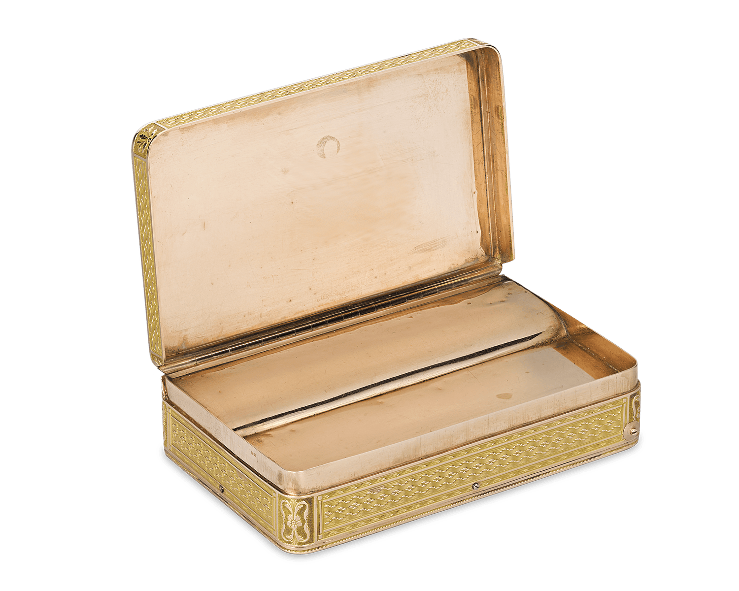 Swiss Gold Musical Snuff Box
