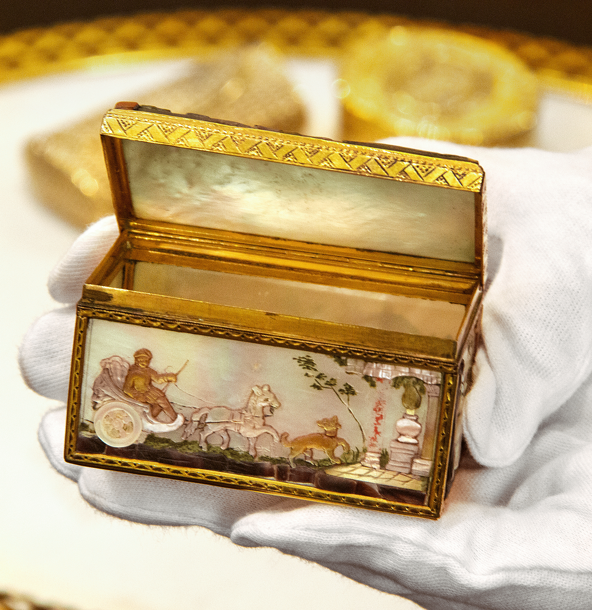 Antique Snuff Box, Antique Gold Box, Antique German Box | M.S. Rau