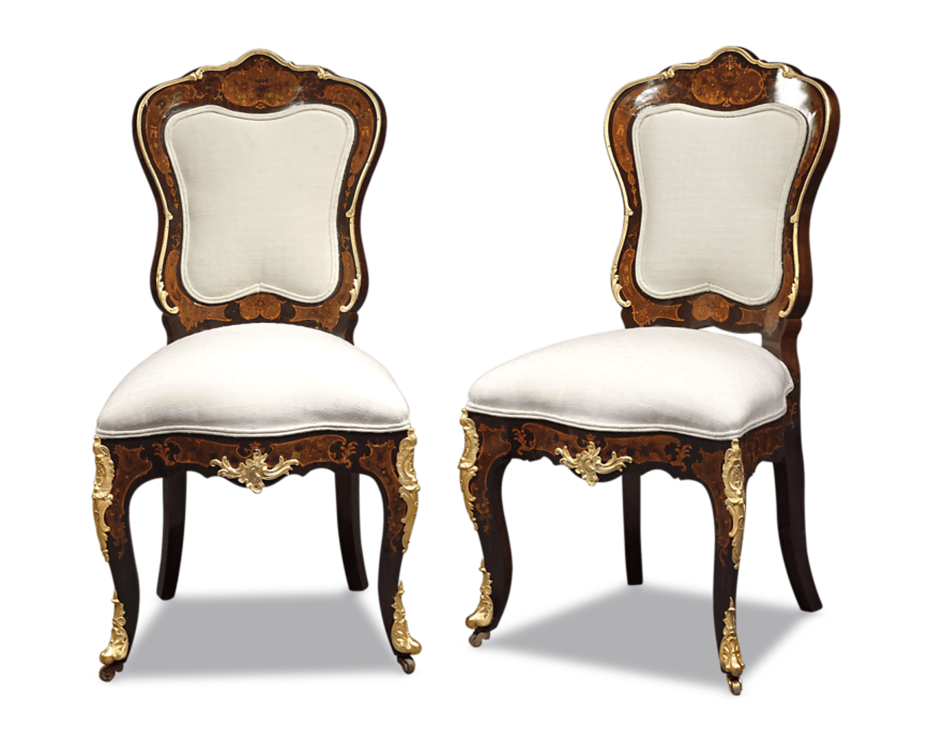 Louis XV-Style Side Chairs