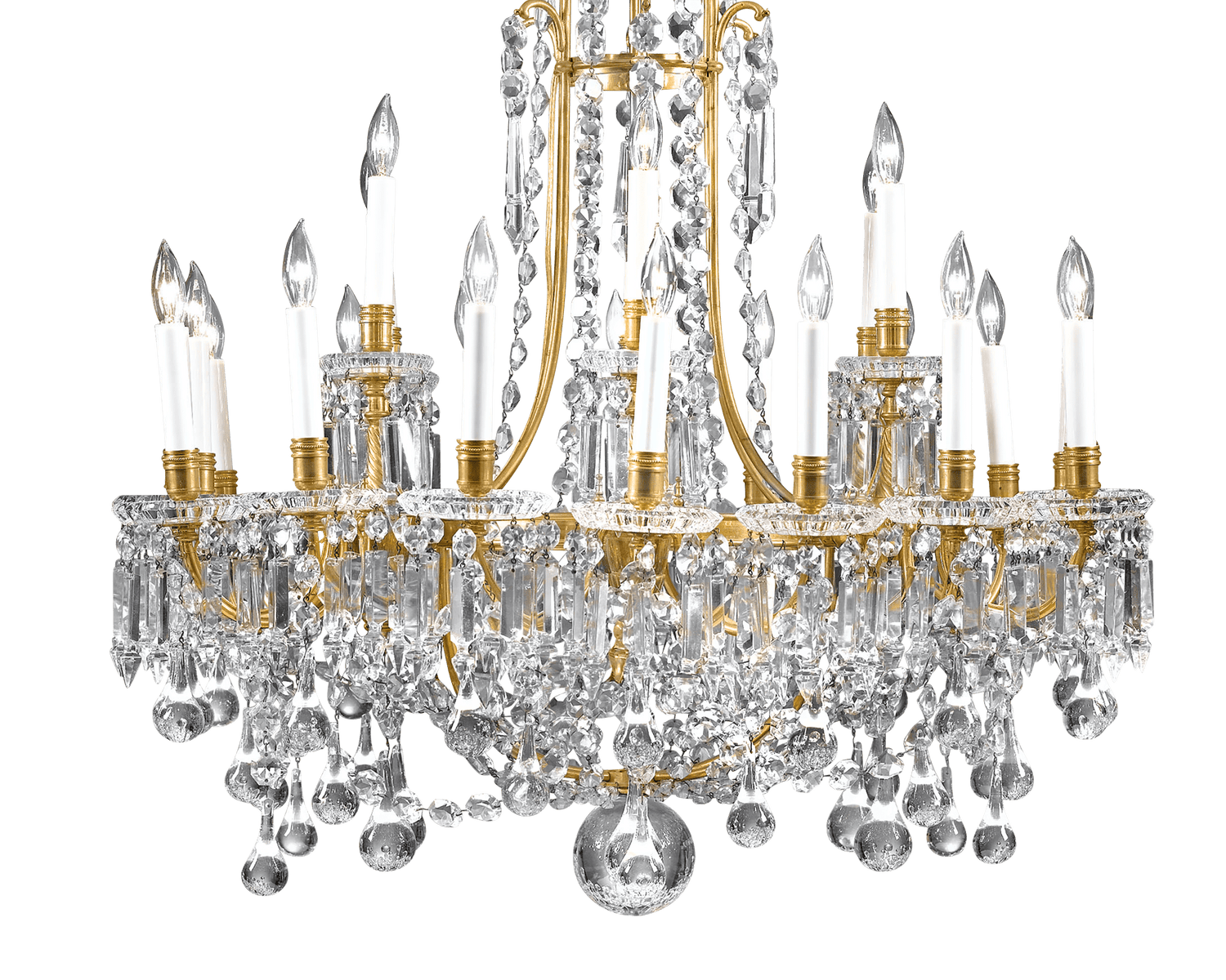 Baccarat is world-renowned for their crystal artistry, especially grand chandeliers such as this