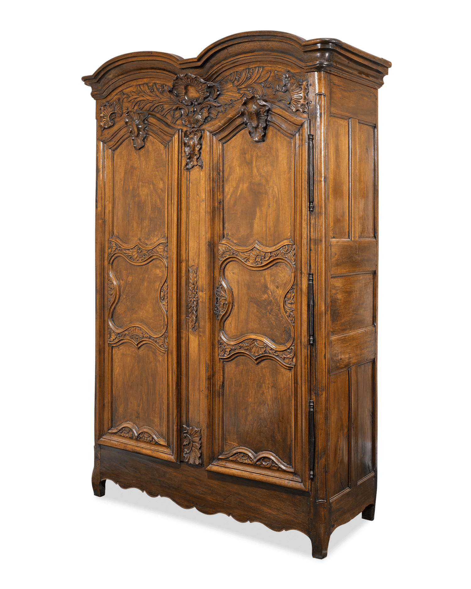French Provincial Double Door Armoire