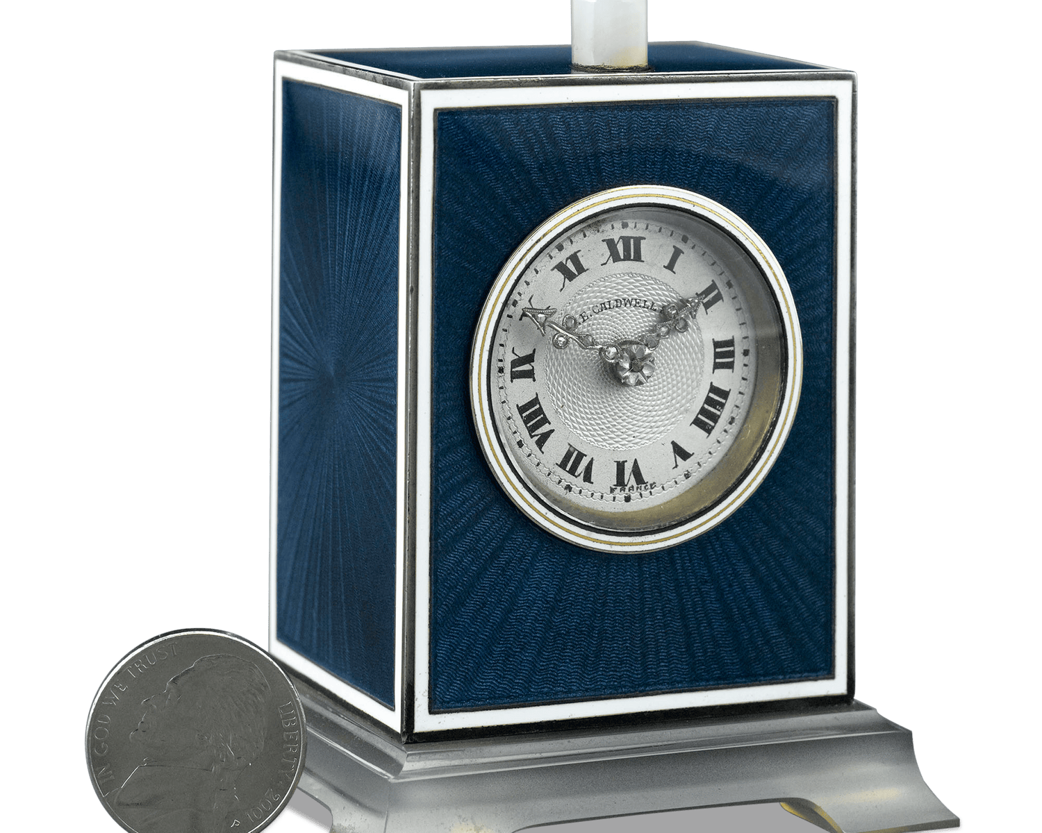 Art Deco J.E. Caldwell Table Clock