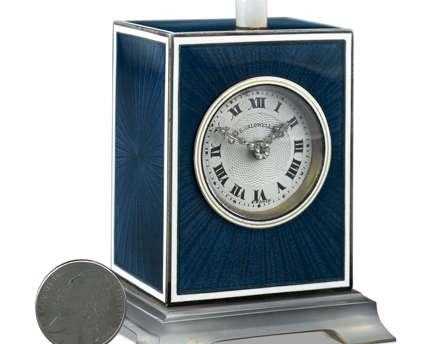 Art Deco J.E. Caldwell Table Clock