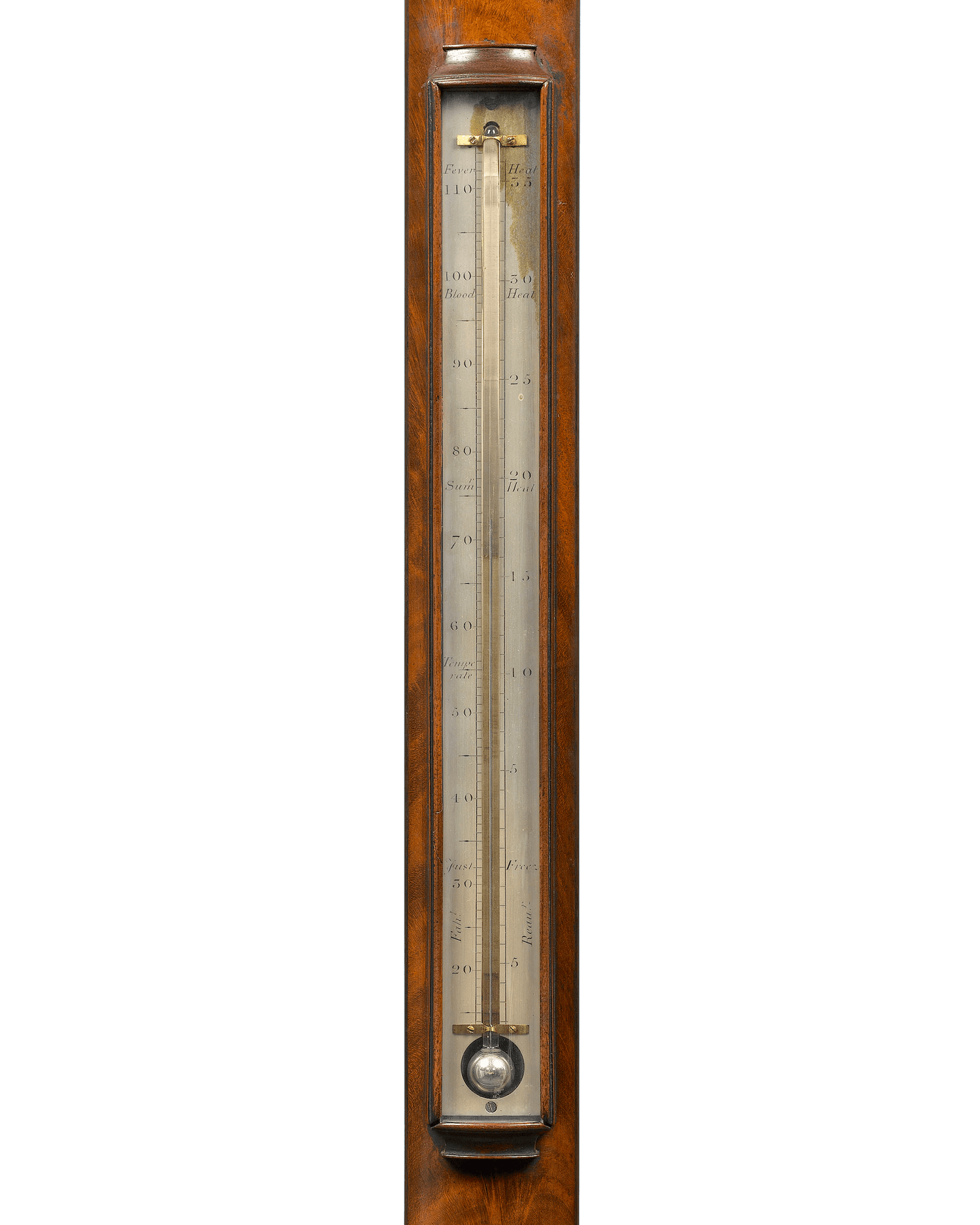 English Stick Barometer by Worthington of London