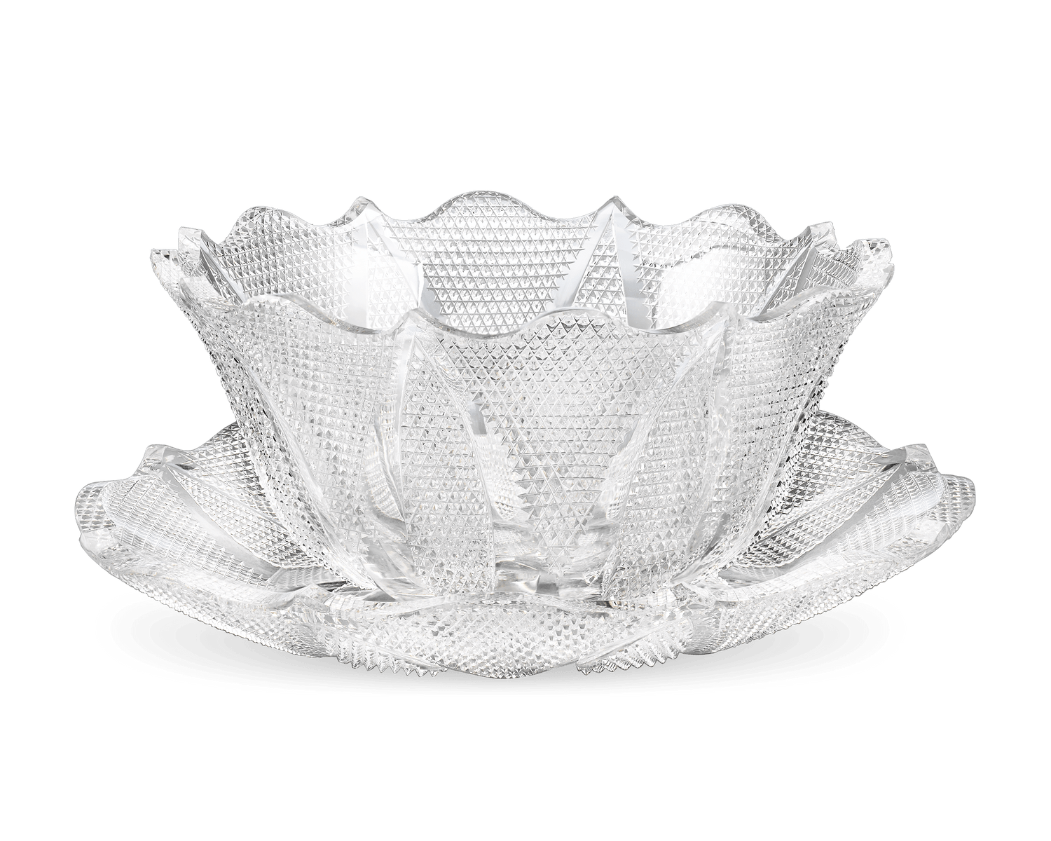 Delphos Salad Bowl Set by Libbey